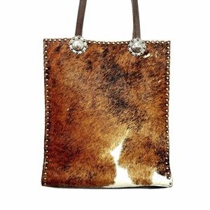 Kelly's Cowgirl Classic Custom Unique Cowhide Tote